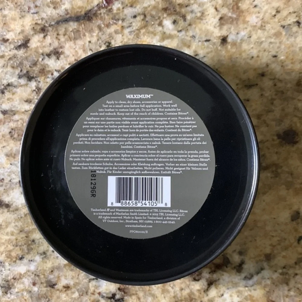 Timberland Waximum leather boot polish